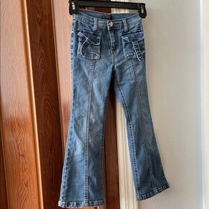 Truce Kids Flare Dark Wash Jeans